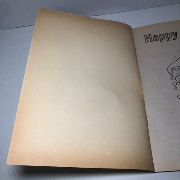 Happy Spring Big Activity Coloring Book 1993 Golden's Books Learning Easter 90' - Picture 4 of 10